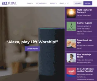 Myliftworship.com(Lift Worship) Screenshot
