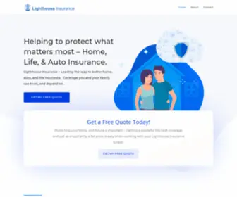 Mylighthouseinsurance.com(Leading the way to better Home and Auto Insurance) Screenshot