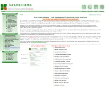 Mylinkhelper.com(Linking To What's Hot) Screenshot