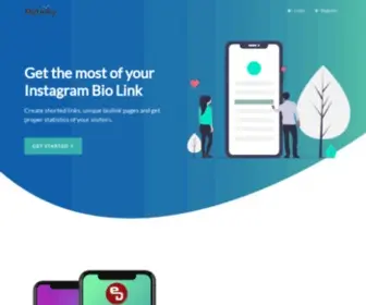 Mylinky.info(Multiple Bio Links for Instagram) Screenshot