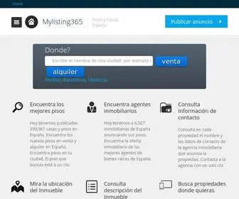 Mylisting365.es(Encuentra Casas en Venta y Pisos en Alquiler en España) Screenshot