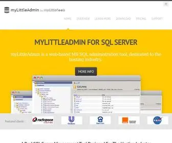 Mylittleadmin.com(Mylittleadmin) Screenshot