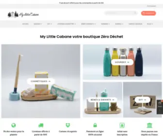 Mylittlecabane.fr(Boutique Zéro Déchet en Ligne) Screenshot