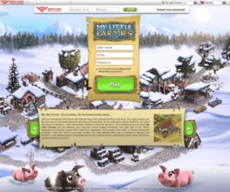 Mylittlefarmies.com(My Little Farmies) Screenshot