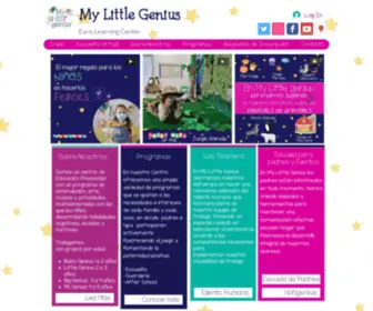 Mylittlegeniuspty.com(My Little Genius Panamá) Screenshot