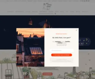 Mylittleparis.com(My Little Paris vous propose trois fois par semaine une sélection de bonnes adresses) Screenshot