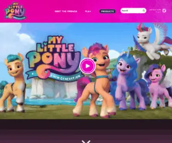 Mylittlepony.com(Pony Dolls) Screenshot