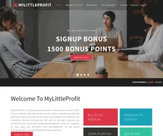 Mylittleprofit.website(Mylittleprofit website) Screenshot