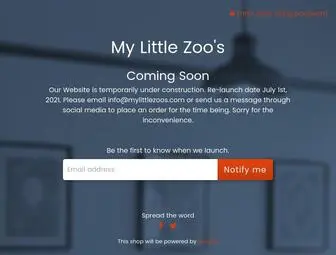 Mylittlezoos.com(Please Log In) Screenshot