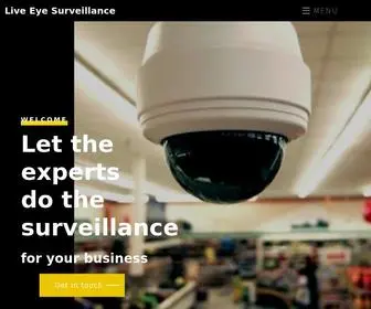 Myliveeye.com(Live Eye Surveillance) Screenshot