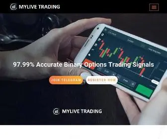 Mylivetrading.com(Binary Trading Signals & Strategy) Screenshot