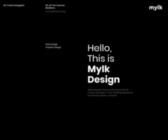 MYLK.design(Webflow Web designer) Screenshot