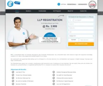 MYLLpregistration.com(LLP Registration) Screenshot