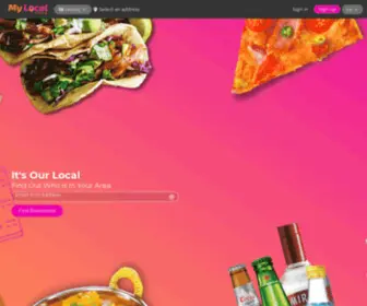 Mylocalapp.shop(My Local Ordering) Screenshot