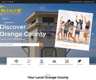 Mylocaloc.com(My Local OC) Screenshot