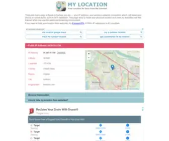 Mylocation.org(My Location) Screenshot