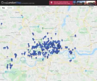 Mylondonmap.com(My London Map) Screenshot