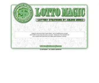 Mylottomagic.com(Win lotto) Screenshot