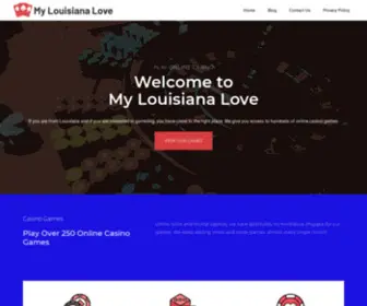 Mylouisianalove.com(My Louisiana Love) Screenshot