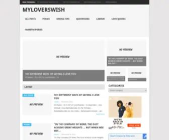 Myloverswish.com(Myloverswish) Screenshot