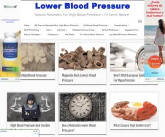 Mylowerbloodpressure.com(Lower Blood Pressure) Screenshot