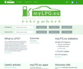 MYLPG.eu(Save money save Earth) Screenshot