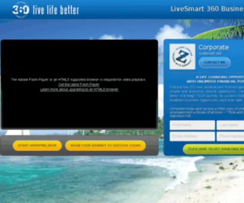 MYLS360.com(LiveSmart 360 Business Overview) Screenshot