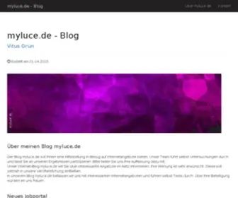 Myluce.de(Leuchten) Screenshot