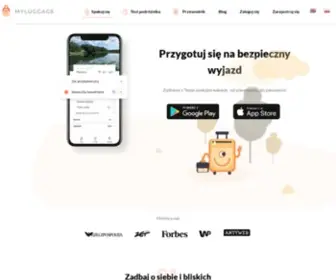 Myluggage.io(Uczyń podróżowanie bezstresowym) Screenshot