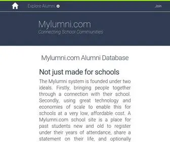 Mylumni.com(Alumni Database) Screenshot