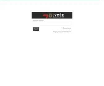 MYLycee.org(MYLycee) Screenshot