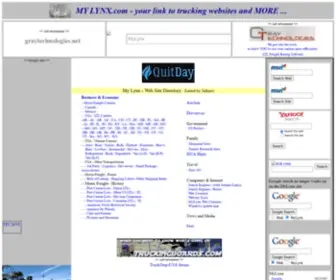 MYLYNX.com(Contact data for those with or without websites) Screenshot