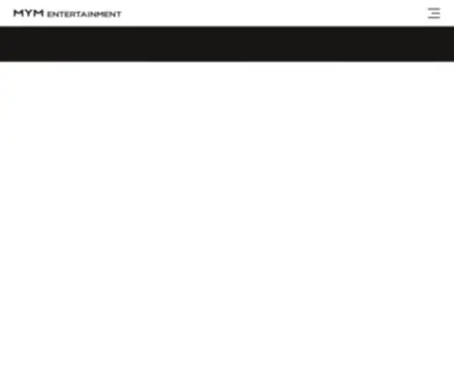 MYM-ENT.com(MYM ENTERTAINMENT) Screenshot