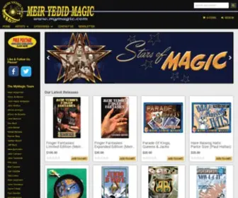 Mymagic.com(Meir Yedid Magic) Screenshot