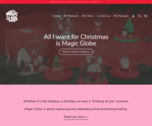 MymagicGlobe.com(Super cute Magic Globe) Screenshot