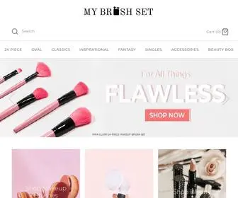 Mymakeupbrushset.com(My Make Up Brush Set) Screenshot