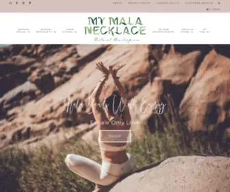 Mymalanecklace.com(My Mala Necklace) Screenshot