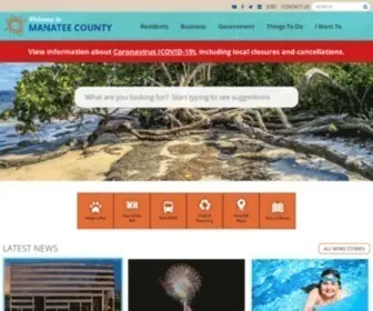 Mymanatee.org(Manatee County) Screenshot