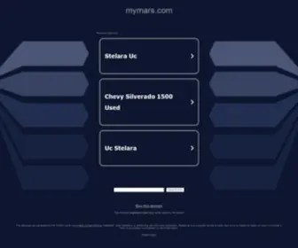Mymars.com(mymars) Screenshot