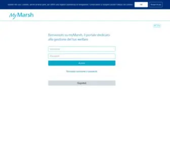 Mymarsh.it(MyMarsh, il portale dedicato alla gestione del tuo welfare) Screenshot