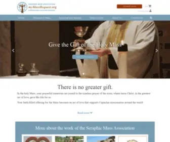 Mymassrequest.org(My Mass Request) Screenshot