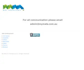 Mymate.com.au(Website Development and Business Services) Screenshot