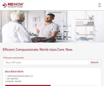 MYMdnow.com(At MD Now®) Screenshot