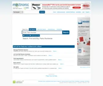 Mymectronic.com(Part Search) Screenshot