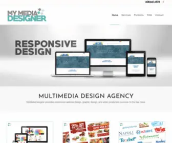Mymediadesigner.com(Multimedia Design Services) Screenshot