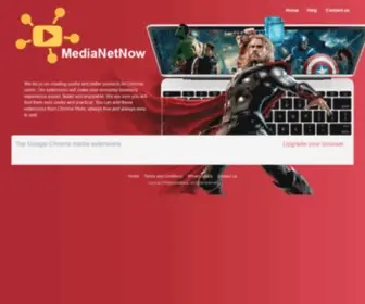 Mymedianetnow.com(Useful and better products for Google chrome) Screenshot
