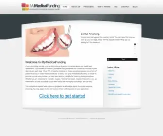 Mymedicalfunding.com(My Medical Funding Is Your Source For Medical Loans And Medical Financing) Screenshot