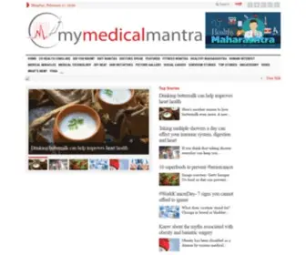 Mymedicalmantra.com(Best Health And Medical News Portal in India) Screenshot