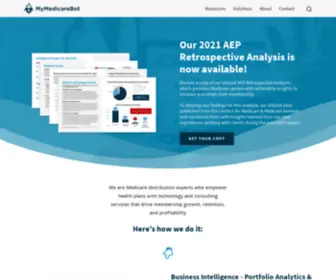Mymedicarebot.com(Corporate Website) Screenshot