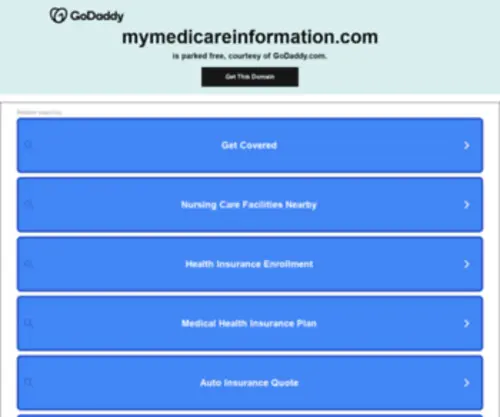 Mymedicareinformation.com(Wealth Preservation) Screenshot